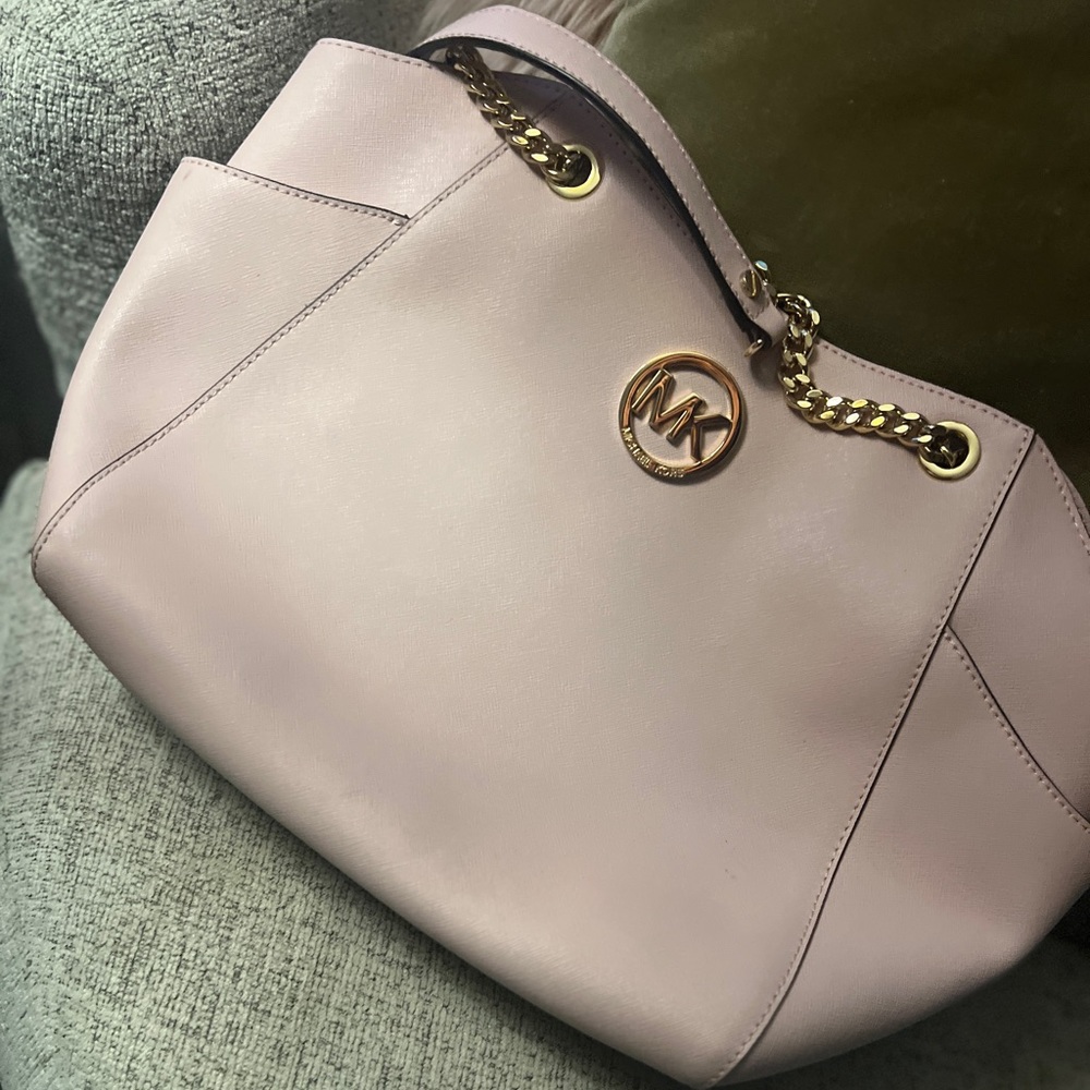 Pink Michael Kors purse